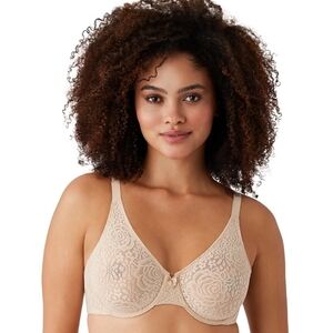 wacoal halo lace underwire bra size 34dd